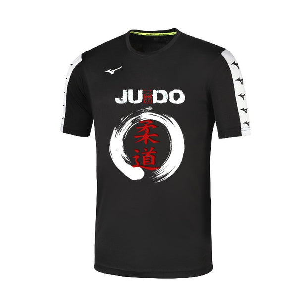 Camiseta Mizuno Nara Zen negra