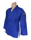Judogi Mizuno Yusho azul homologado IJF.