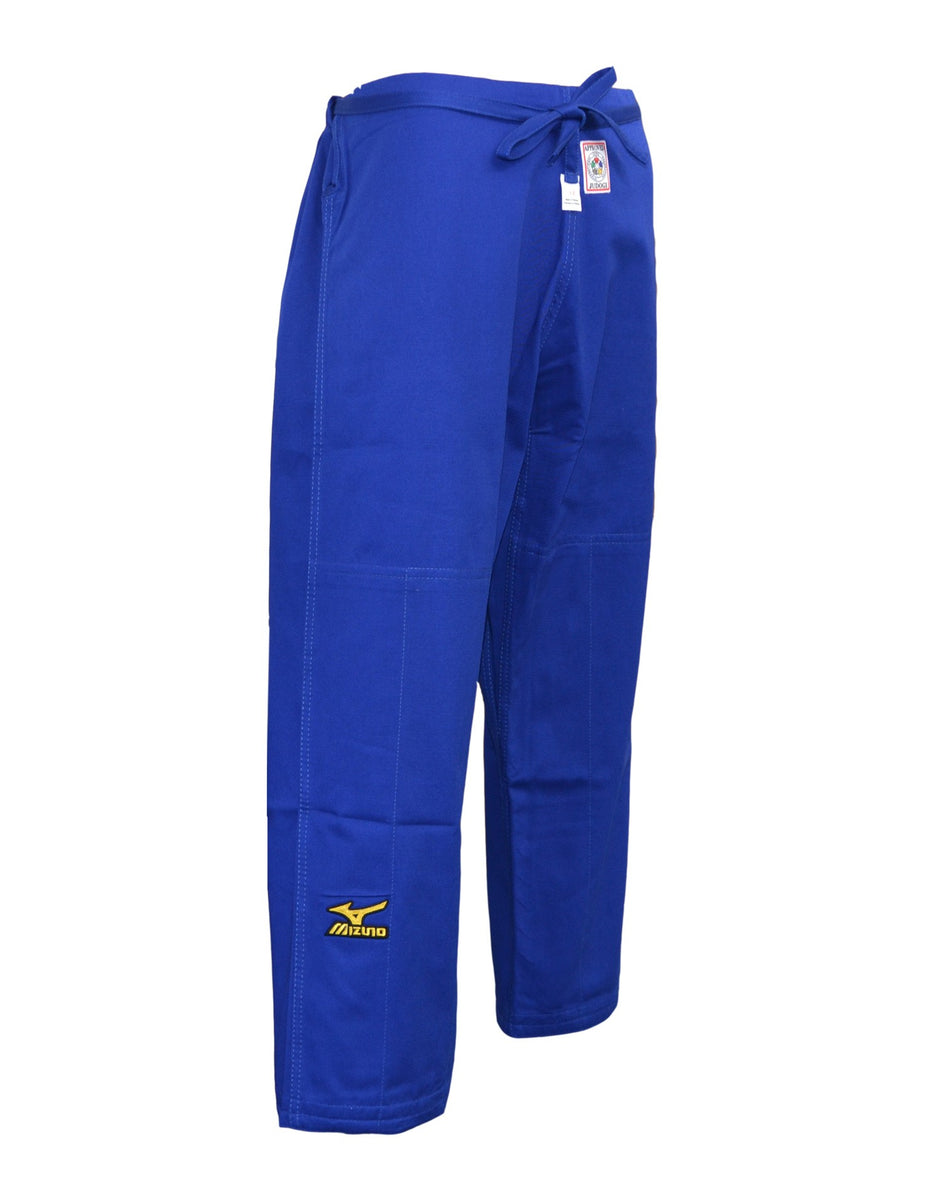 Judogi Mizuno Yusho azul homologado IJF.