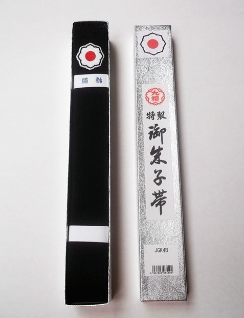Cinturón negro Kodokan con caja