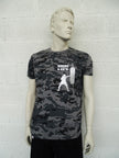 Camiseta camuflaje gris