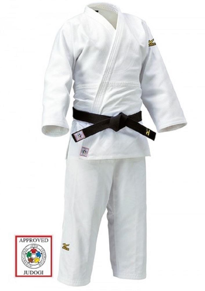 Judogi Mizuno Yusho blanco homologado IJF.