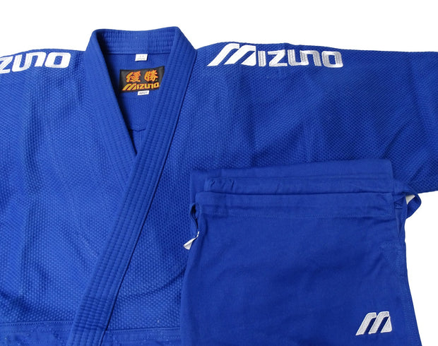 Judogi MIZUNO Signature azul.