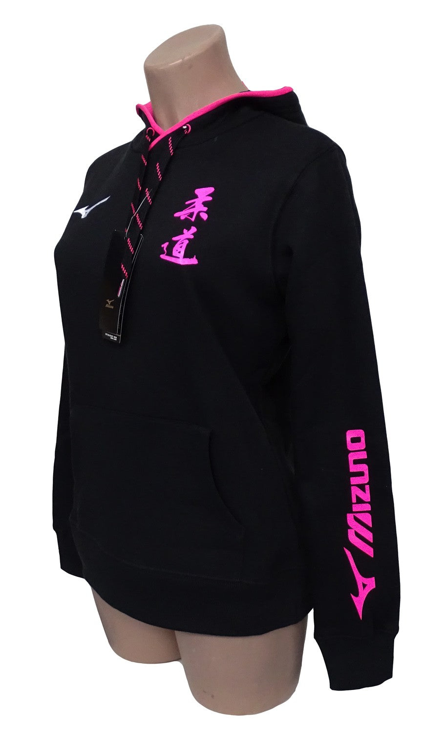 Sudadera femenina Mizuno negra