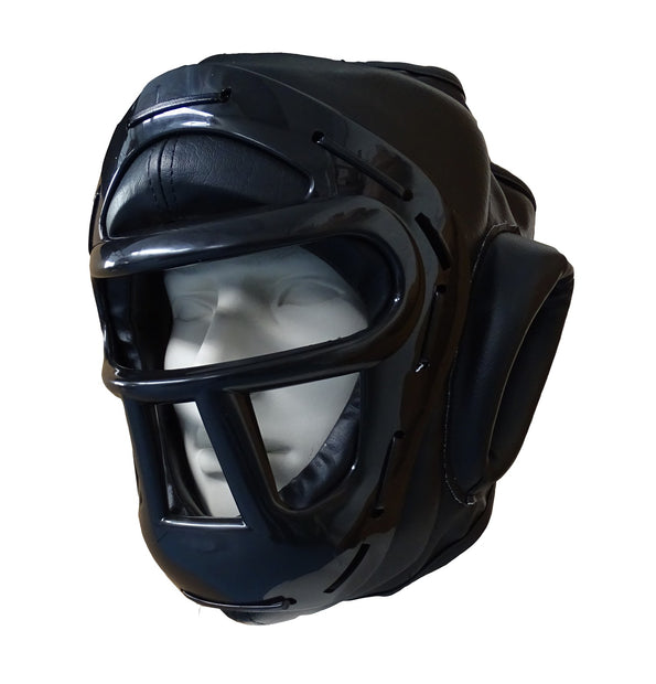 Casco deporte contacto con barras de protección