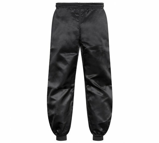 Traje para taichi de satén negro