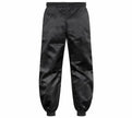Traje para taichi de satén negro