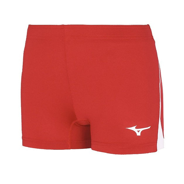 Malla corta para mujer color rojo