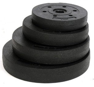 Disco con orificio de 3,1cm para barra