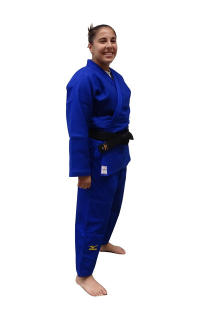 Judogi Mizuno Yusho azul homologado IJF.