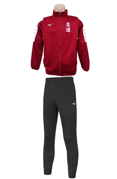 Chandal Mizuno Nara granate Judo