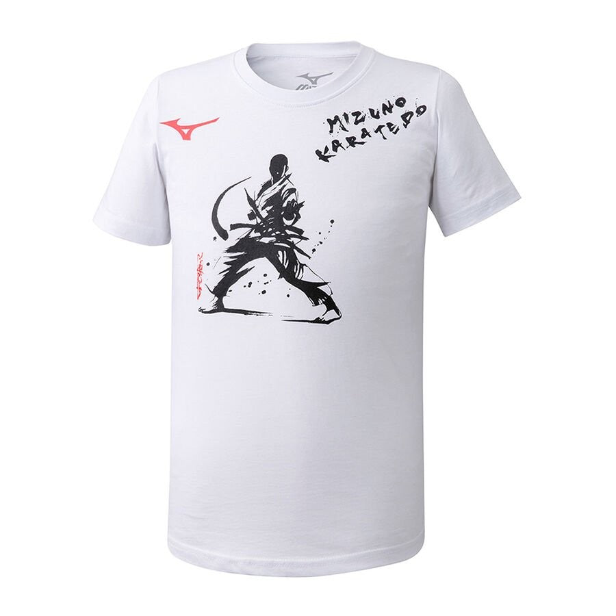 Camiseta Mizuno Karate blanca