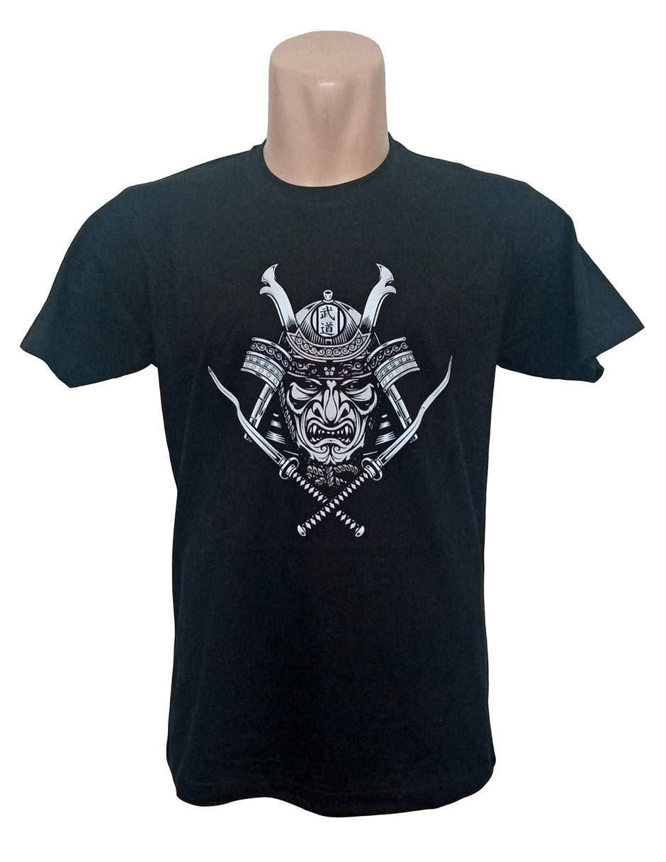 Camiseta negra Samurai