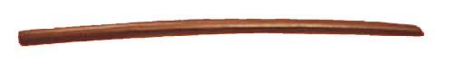 Bokken marrón de ramín