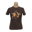 Camiseta femenina marrón Judo