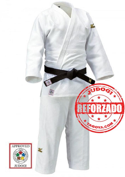 Judogi Mizuno Yusho blanco REFORZADO IJF