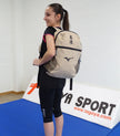 Mochila Mizuno beige JUDO
