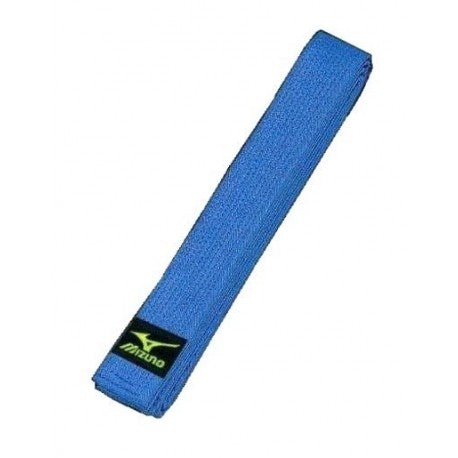 Cinturón  azul MIZUNO especial, de algodón.