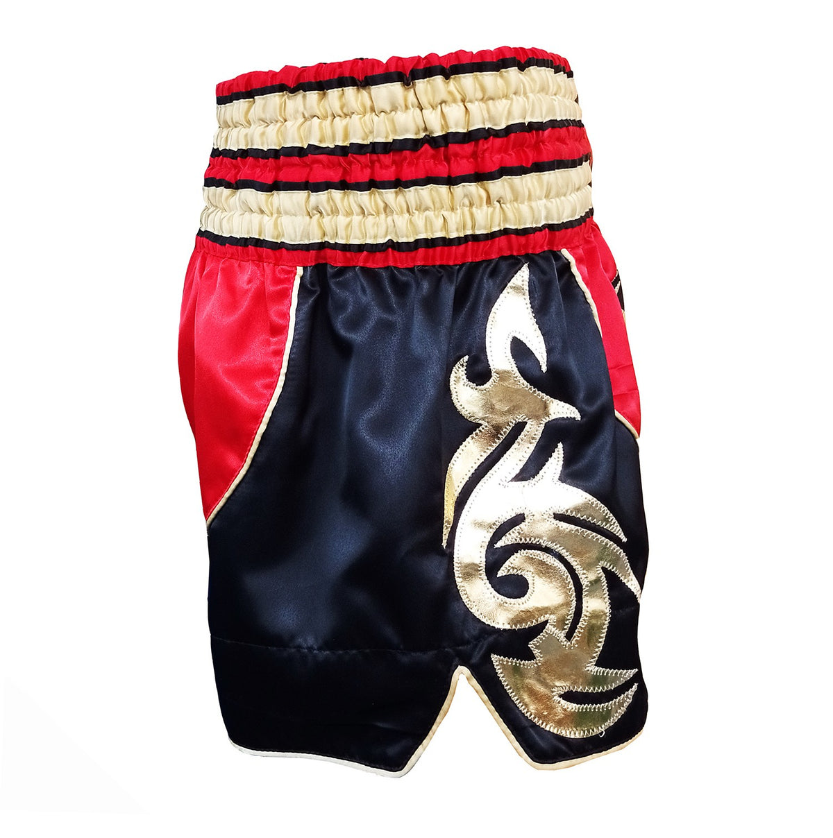 Pantalón Thai Boxing Negro-rojo
