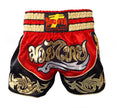 Pantalón Thai Boxing Negro-rojo