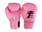Guantes de Boxeo de pie rosas de 14oz