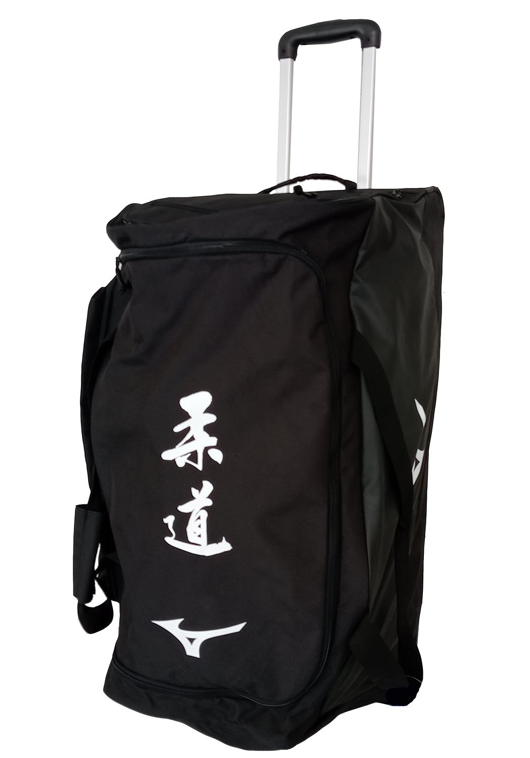 Bolsa trolley deporte Mizuno Judo con ruedas y asa.