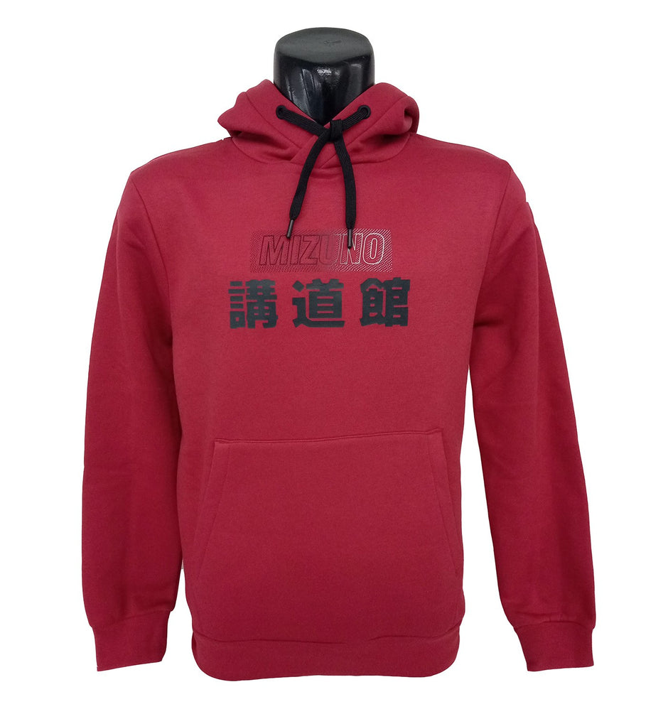 Sudadera Mizuno Rojo Burdeos