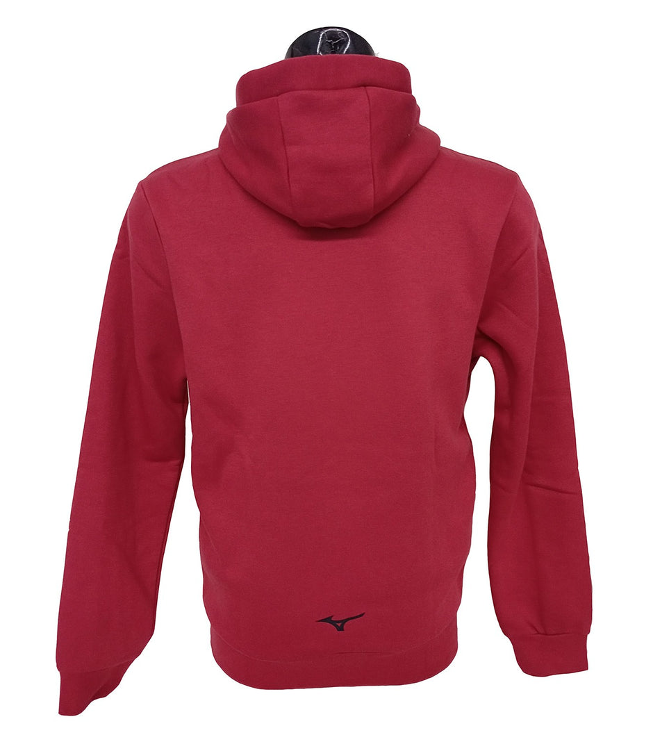 Sudadera Mizuno Rojo Burdeos