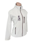 Chaqueta de mujer para montaña color perla