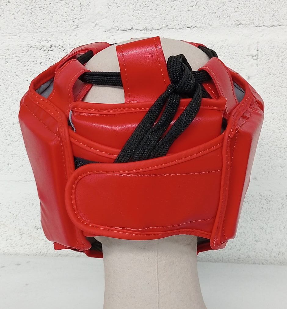 Casco rojo de Sambo