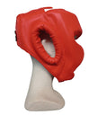 Casco rojo polipiel
