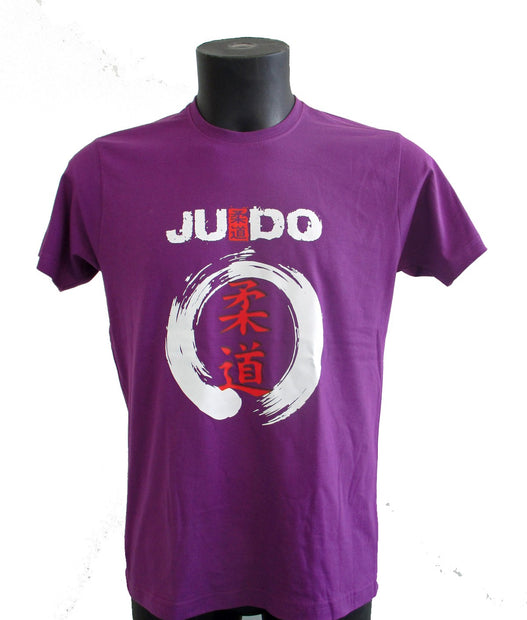 Camiseta Judo Zen morada