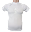 Camiseta térmica manga corta blanca