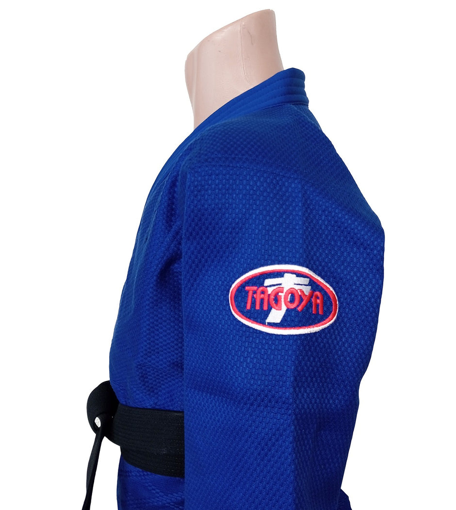 Judogi Progress azul de competición.