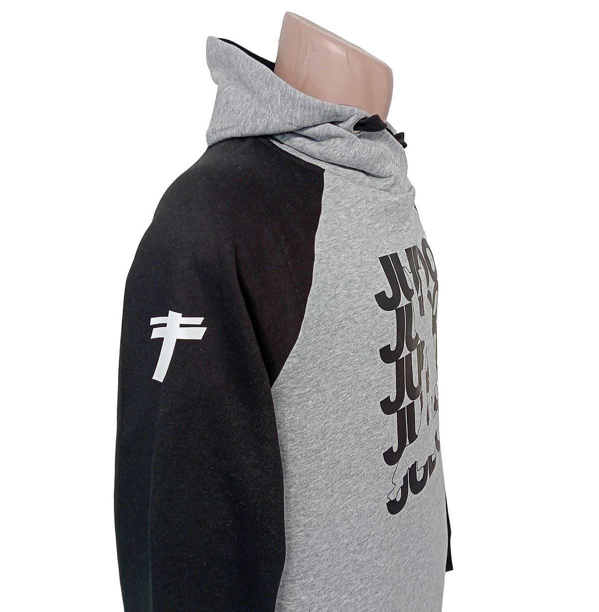 Sudadera gris y negra Judo
