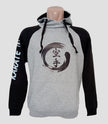 Sudadera gris y negra Karate