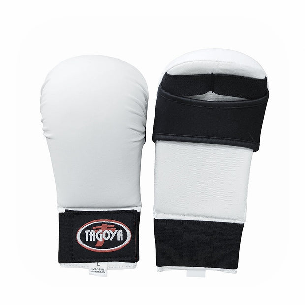 Guantilla karate blanca moldeada