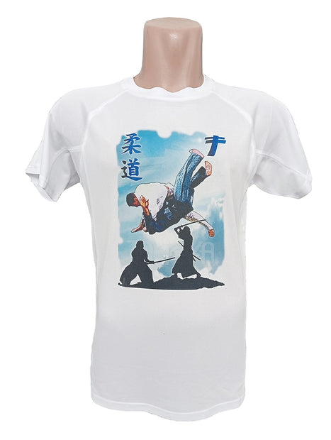 Camiseta de tejido técnico.