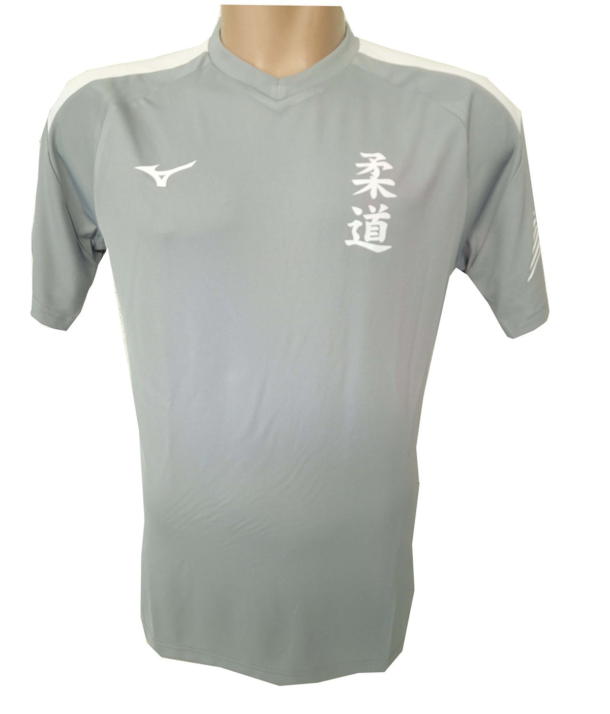 Camiseta Mizuno gris judo