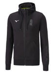 Sudadera chaqueta negra Mizuno Judo