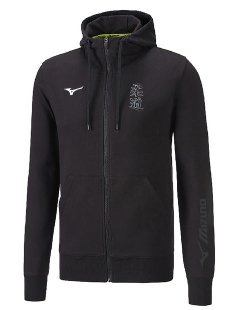 Sudadera chaqueta negra Mizuno Judo