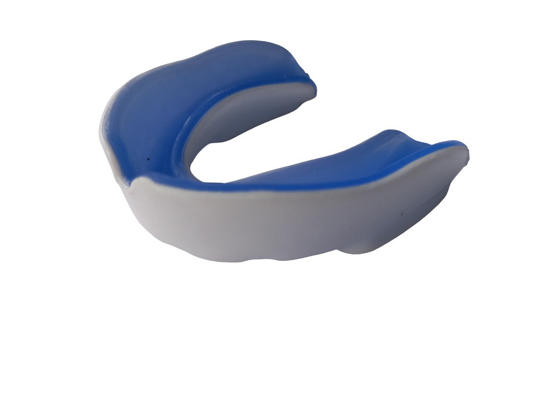 Protector bucal sencillo de gel y goma con caja