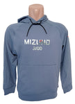 Sudadera Mizuno alta calidad color azul zen