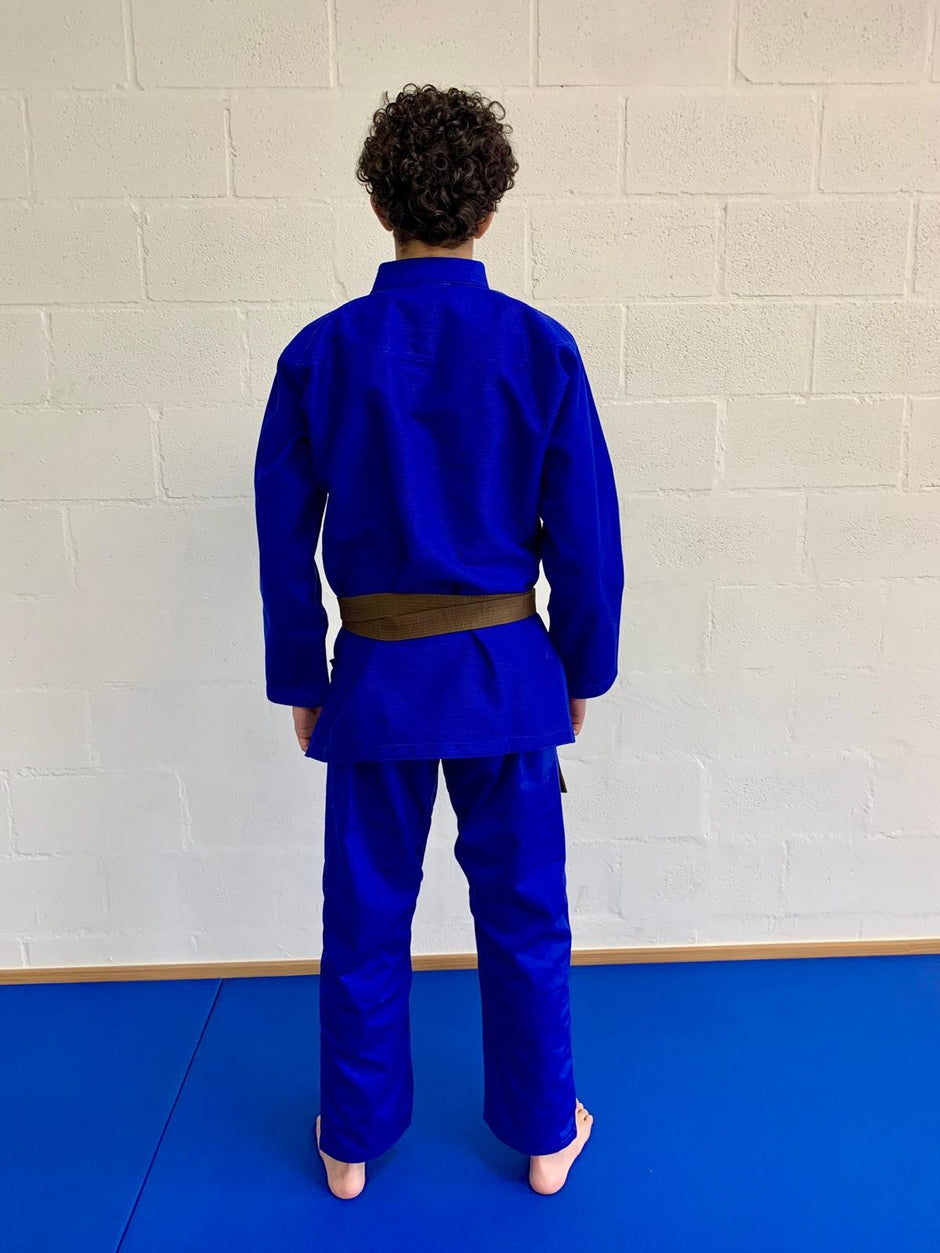 Kimono de Jiu Jitsu Brasileño azul