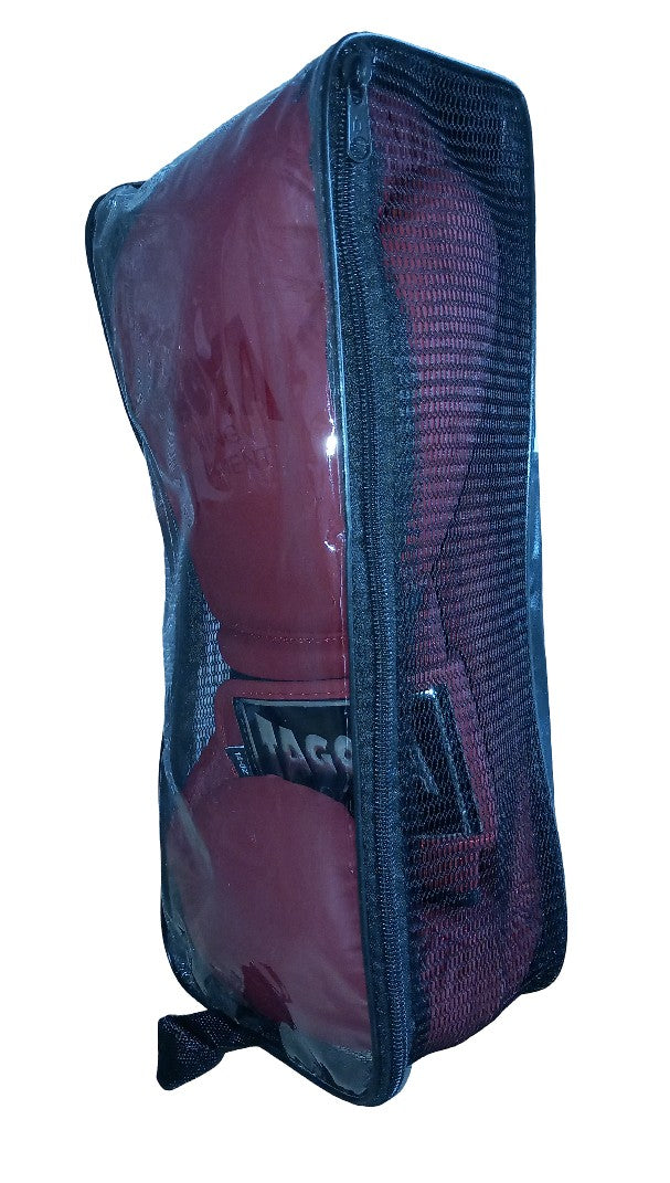 Guantes Skintex burdeos mate.