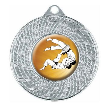 Medalla de judo o karate con colgante