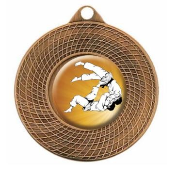 Medalla de judo o karate con colgante