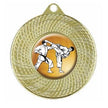 Medalla de judo o karate con colgante
