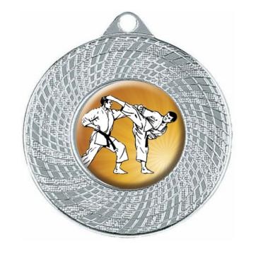 Medalla de judo o karate con colgante