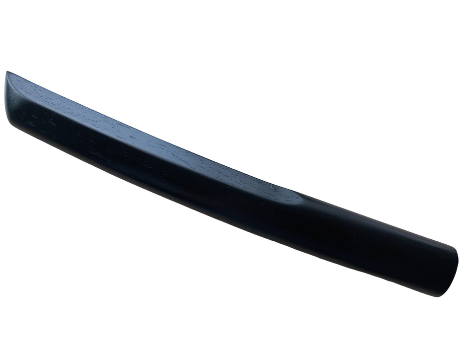 Tanto negro de madera de roble, 30cm